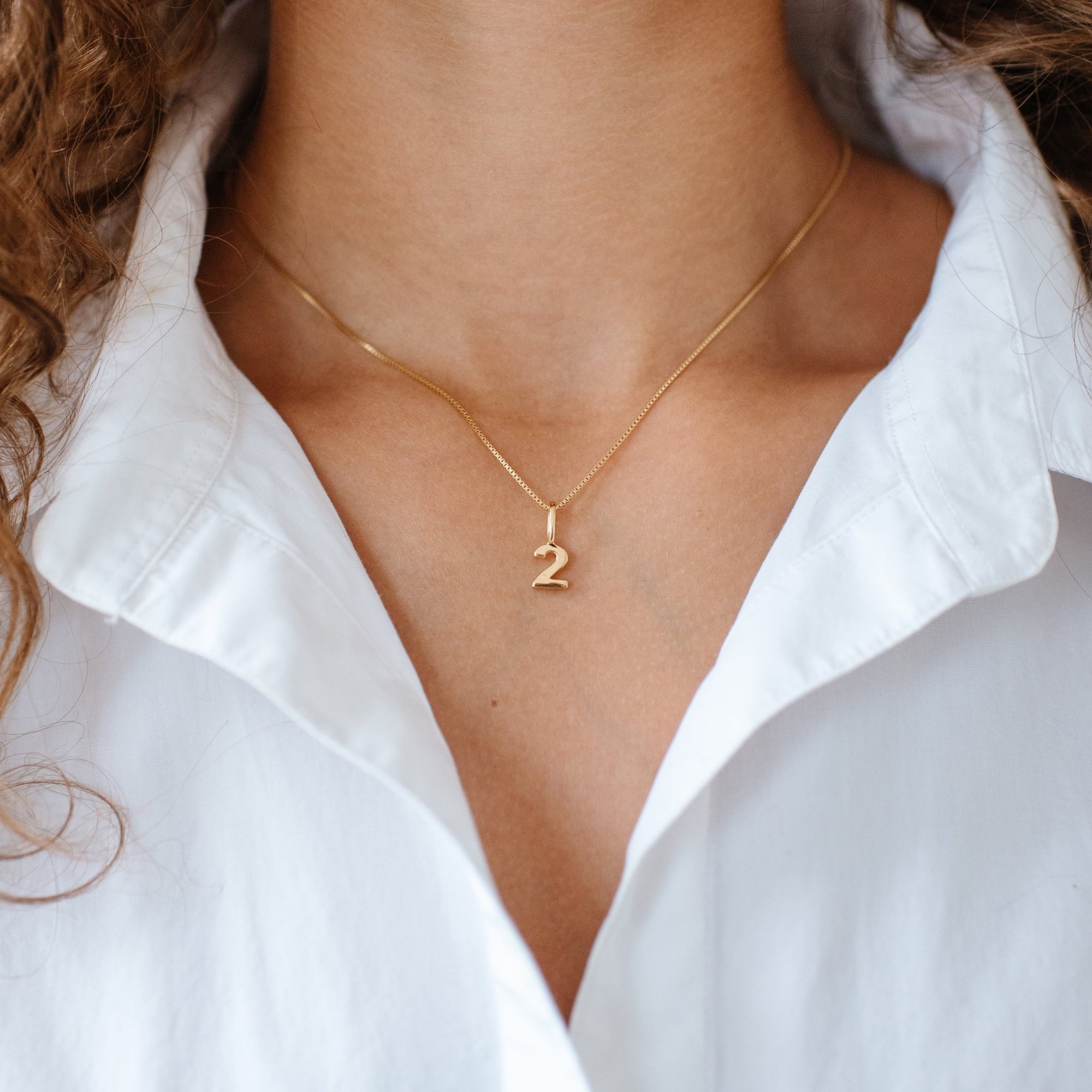 Notable Number Charm - 2 - SO PRETTY CARA COTTER