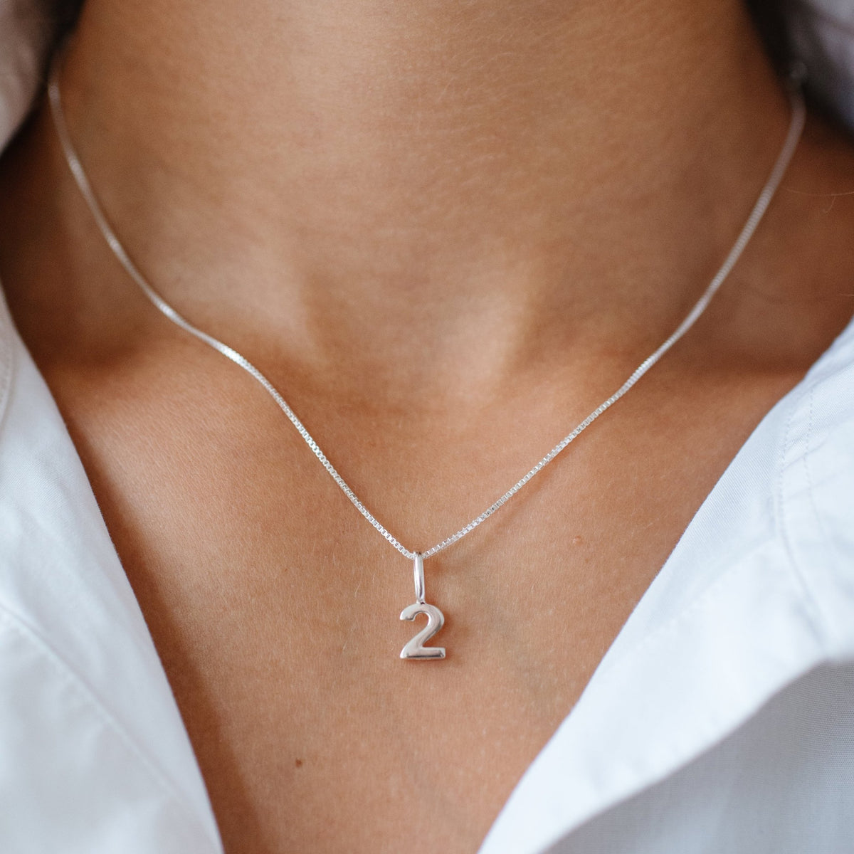 Notable Number Charm - 2 - SO PRETTY CARA COTTER