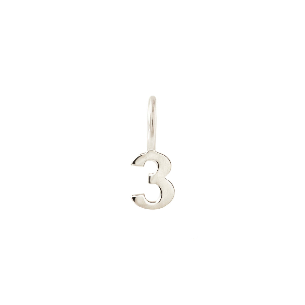Notable Number Charm - 3 - SO PRETTY CARA COTTER