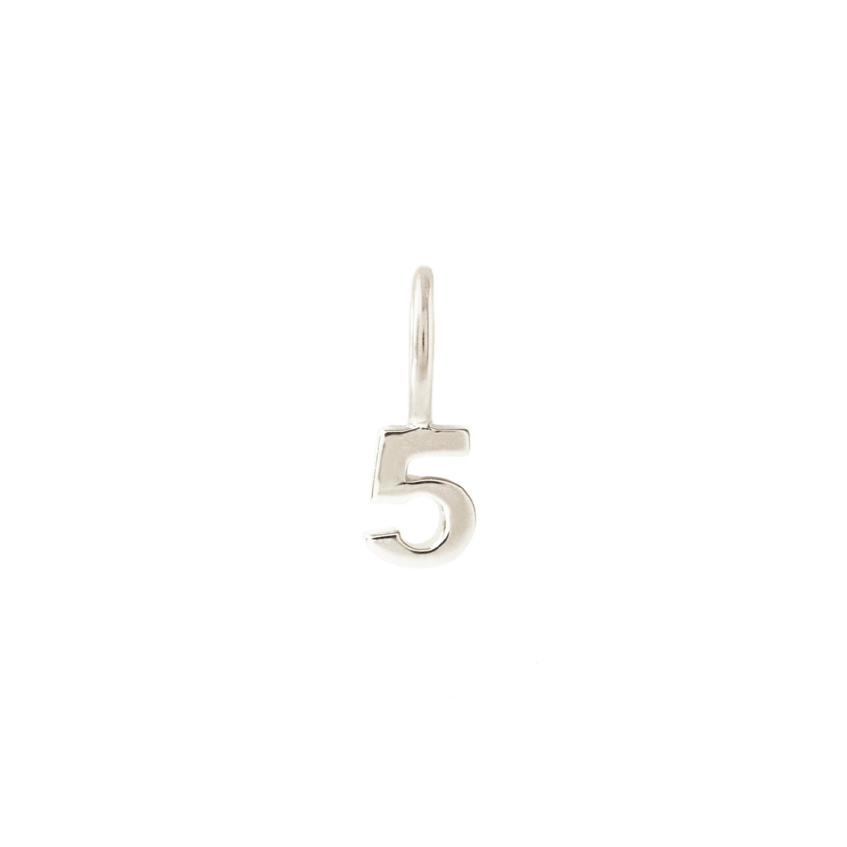 Notable Number Charm - 5 - SO PRETTY CARA COTTER