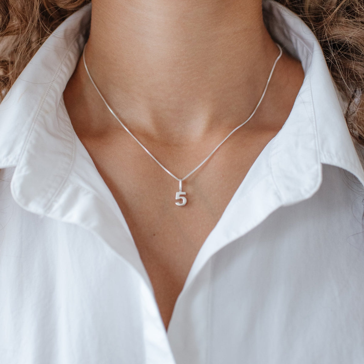 Notable Number Charm - 5 - SO PRETTY CARA COTTER