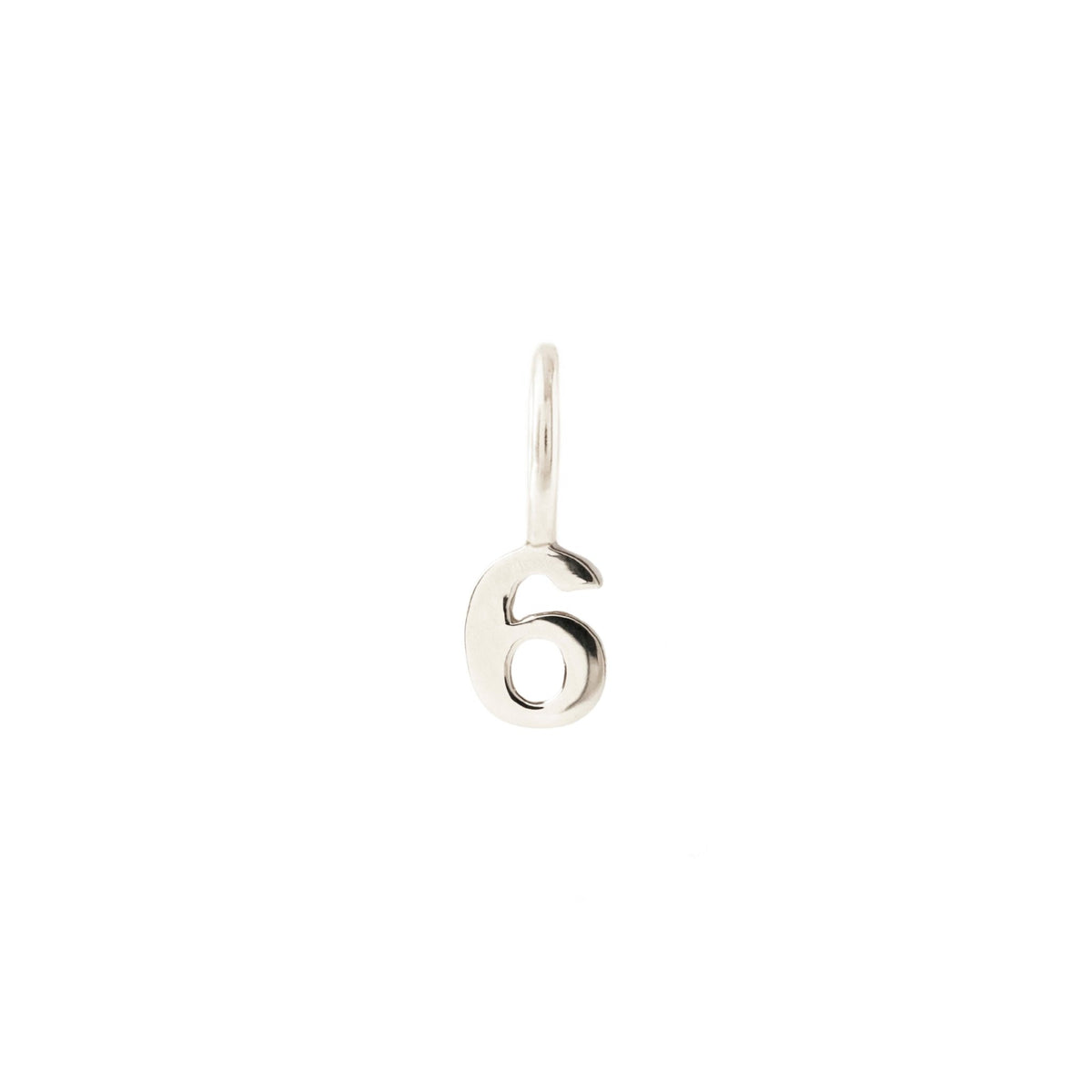 Notable Number Charm - 6 - SO PRETTY CARA COTTER
