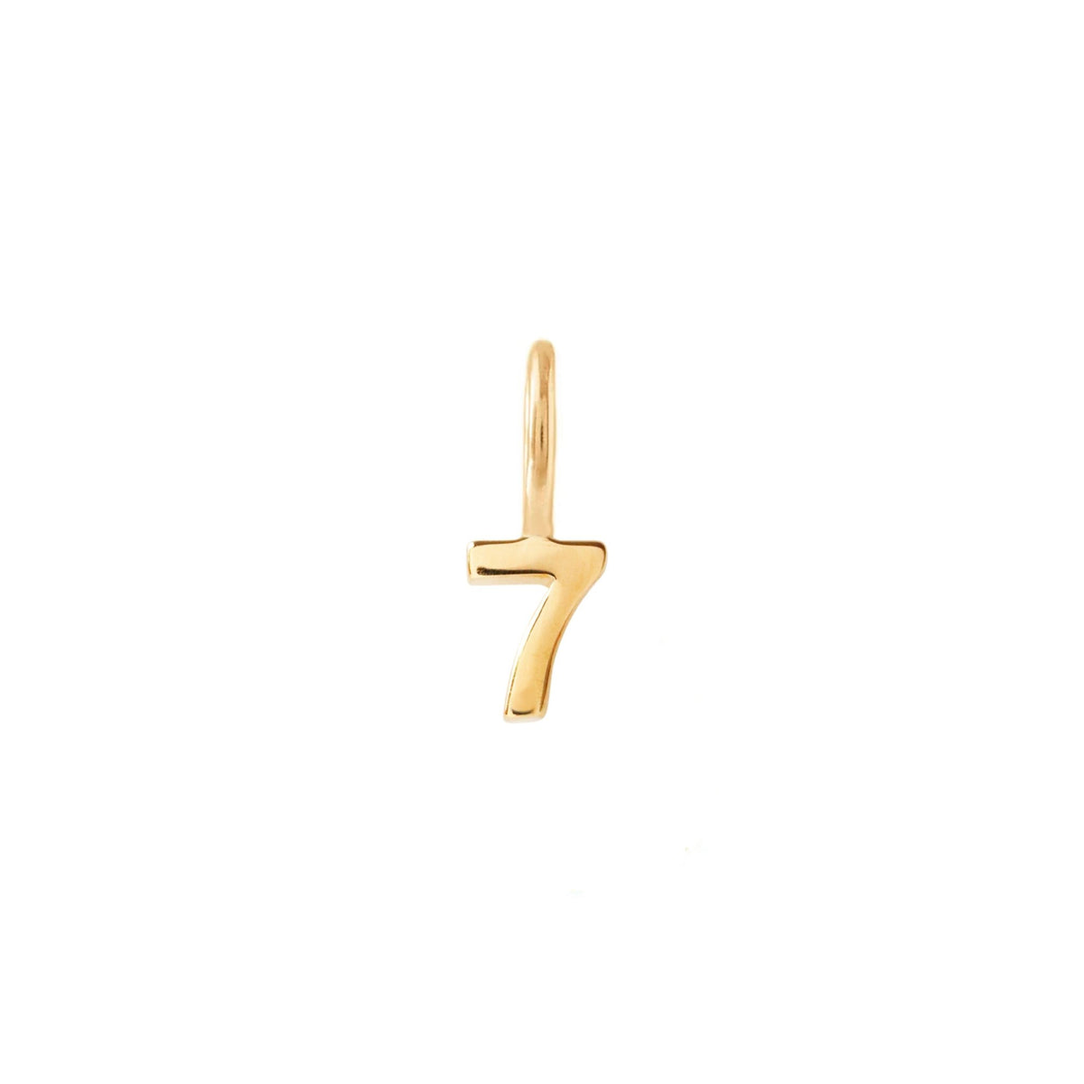 Notable Number Charm - 7 - SO PRETTY CARA COTTER
