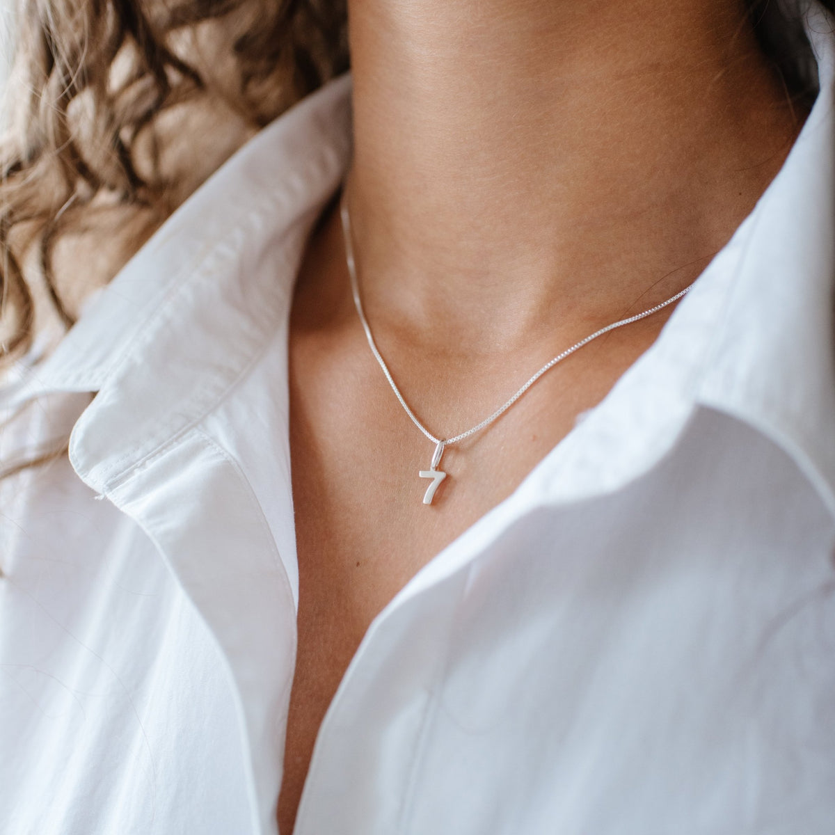 Notable Number Charm - 7 - SO PRETTY CARA COTTER