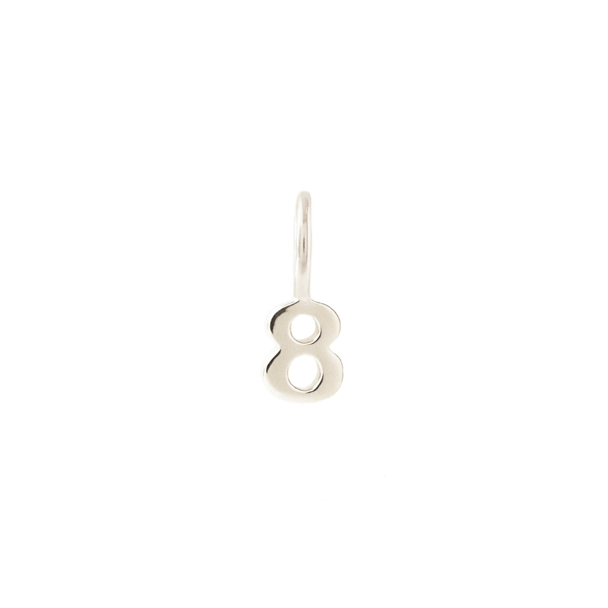 Notable Number Charm - 8 - SO PRETTY CARA COTTER