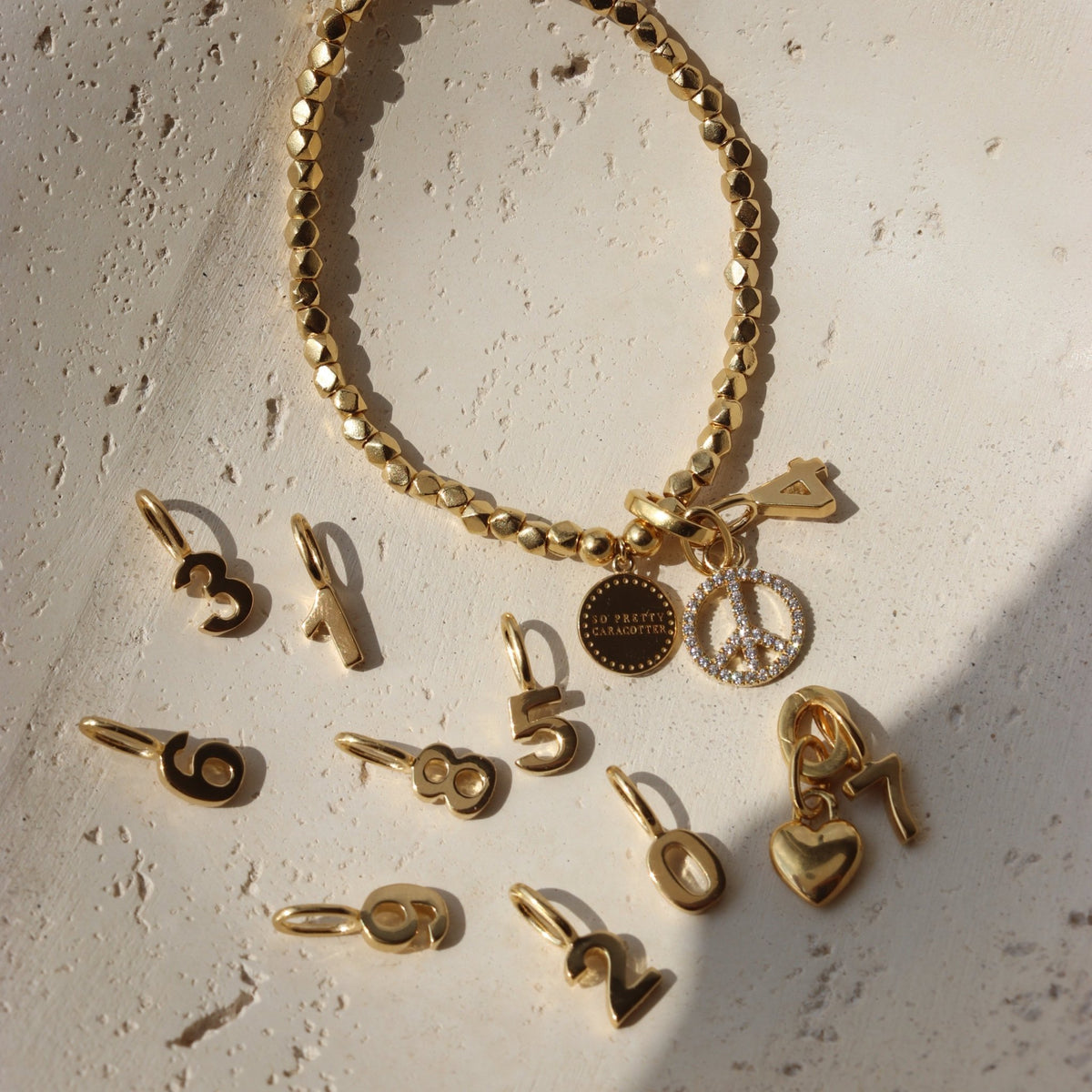 Notable Number Charm - 9 - SO PRETTY CARA COTTER