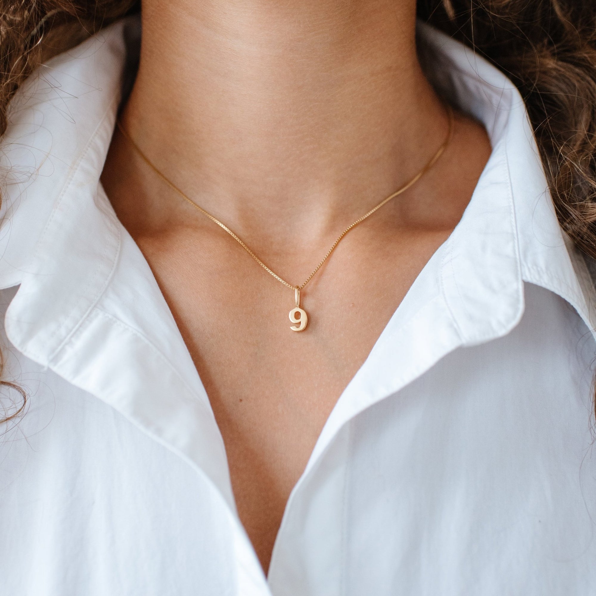 Notable Number Charm - 9 - SO PRETTY CARA COTTER