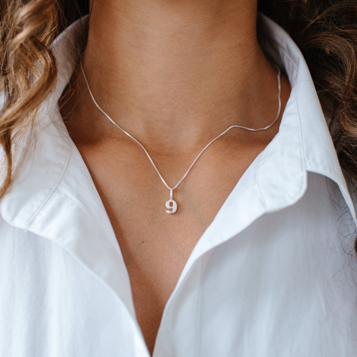 Notable Number Charm - 9 - SO PRETTY CARA COTTER
