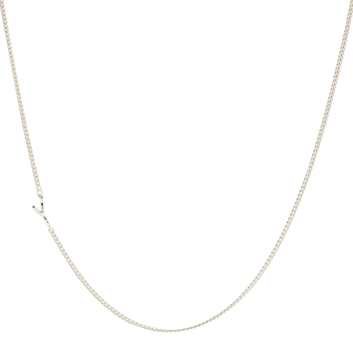 NOTABLE OFFSET INITIAL NECKLACE - Y - SO PRETTY CARA COTTER