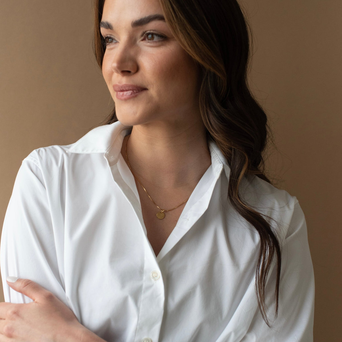 Poise Circle ID Charm - SO PRETTY CARA COTTER