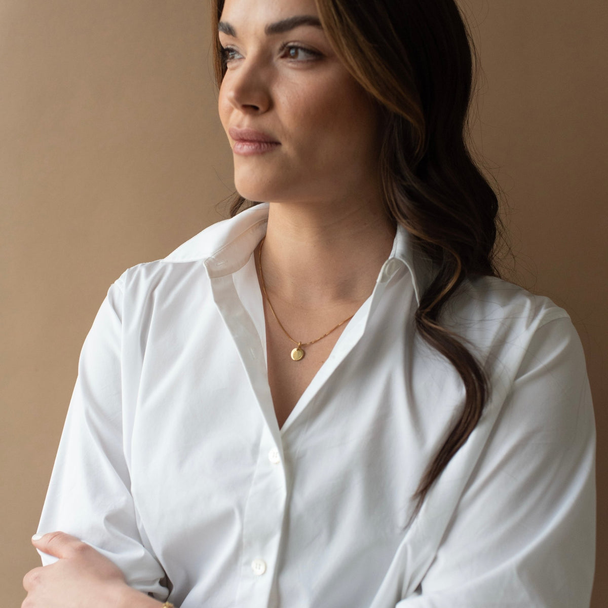 Poise Circle ID Charm - SO PRETTY CARA COTTER