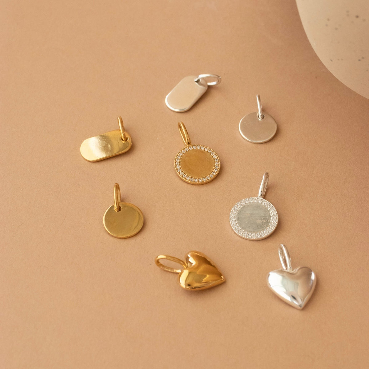 Poise Circle ID Charm - SO PRETTY CARA COTTER