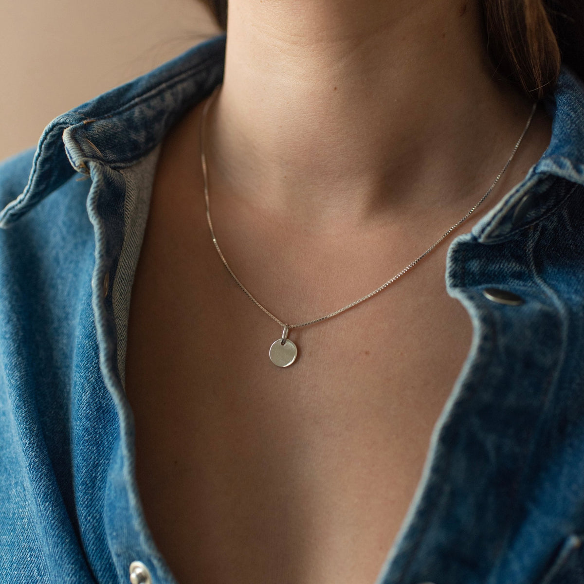 Poise Circle ID Charm - SO PRETTY CARA COTTER