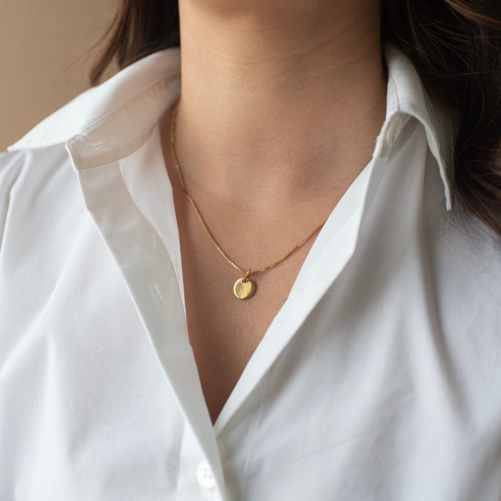 Poise Circle ID Charm - SO PRETTY CARA COTTER