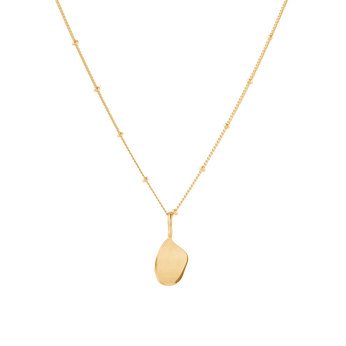 POISE CURVE PENDANT NECKLACE - SO PRETTY CARA COTTER