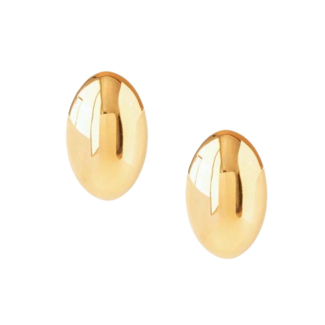 POISE DOME STUDS - GOLD - SO PRETTY CARA COTTER