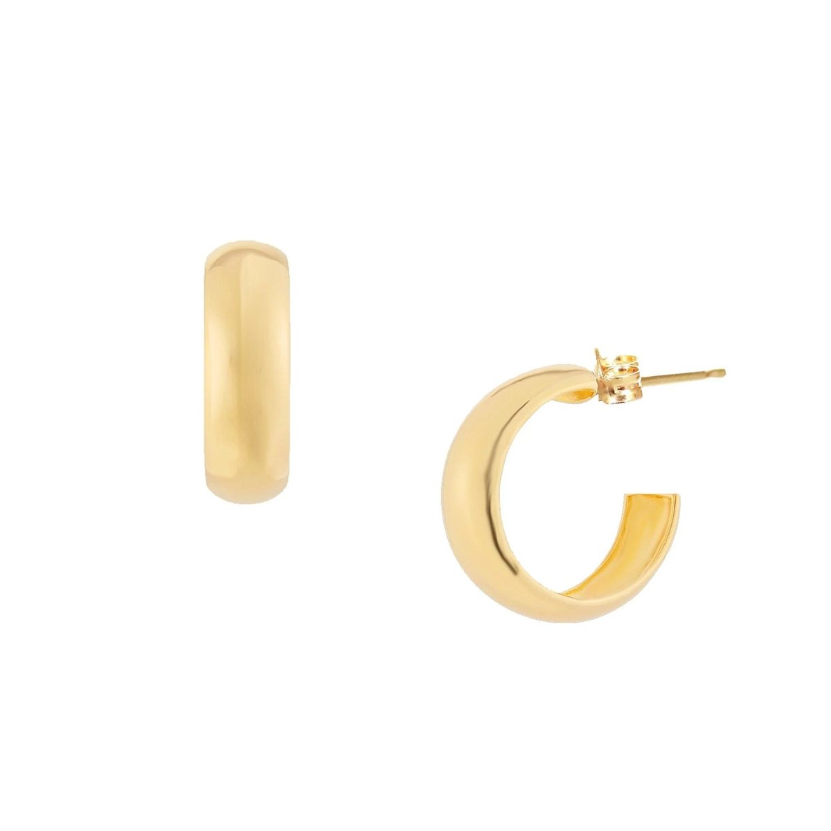 POISE HUGGIE HOOPS - GOLD - SO PRETTY CARA COTTER