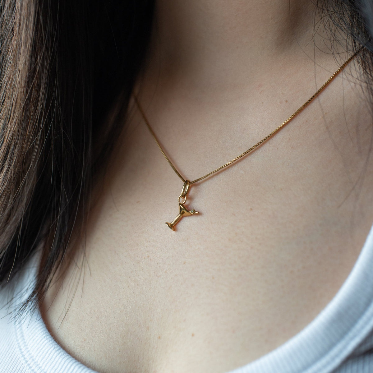 Poise Martini Charm - Juniper Vasonite - SO PRETTY CARA COTTER