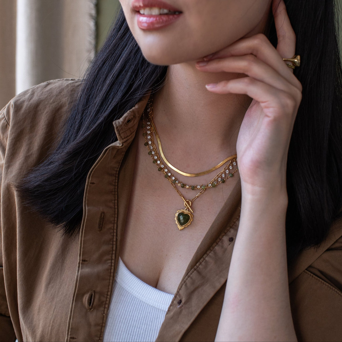 Poise Martini Charm - Juniper Vasonite - SO PRETTY CARA COTTER