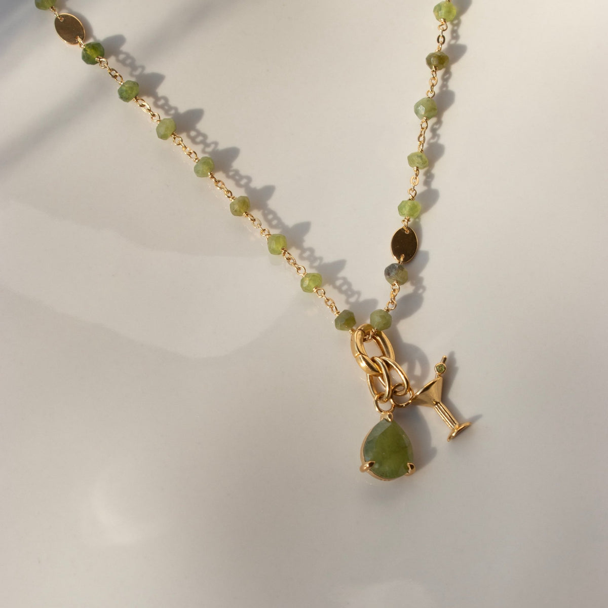 Poise Martini Charm - Juniper Vasonite - SO PRETTY CARA COTTER