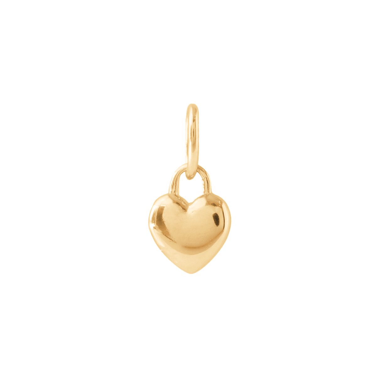 POISE MINI HEART LOCK CHARM - SO PRETTY CARA COTTER