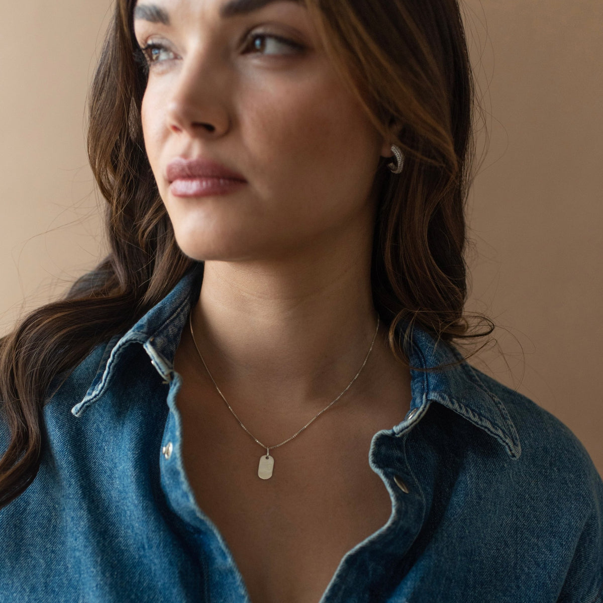 Poise Oval ID Charm - SO PRETTY CARA COTTER