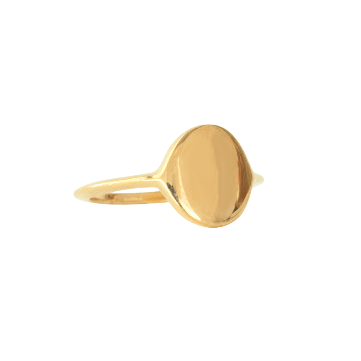 Poise Oval Signet RIng - SO PRETTY CARA COTTER