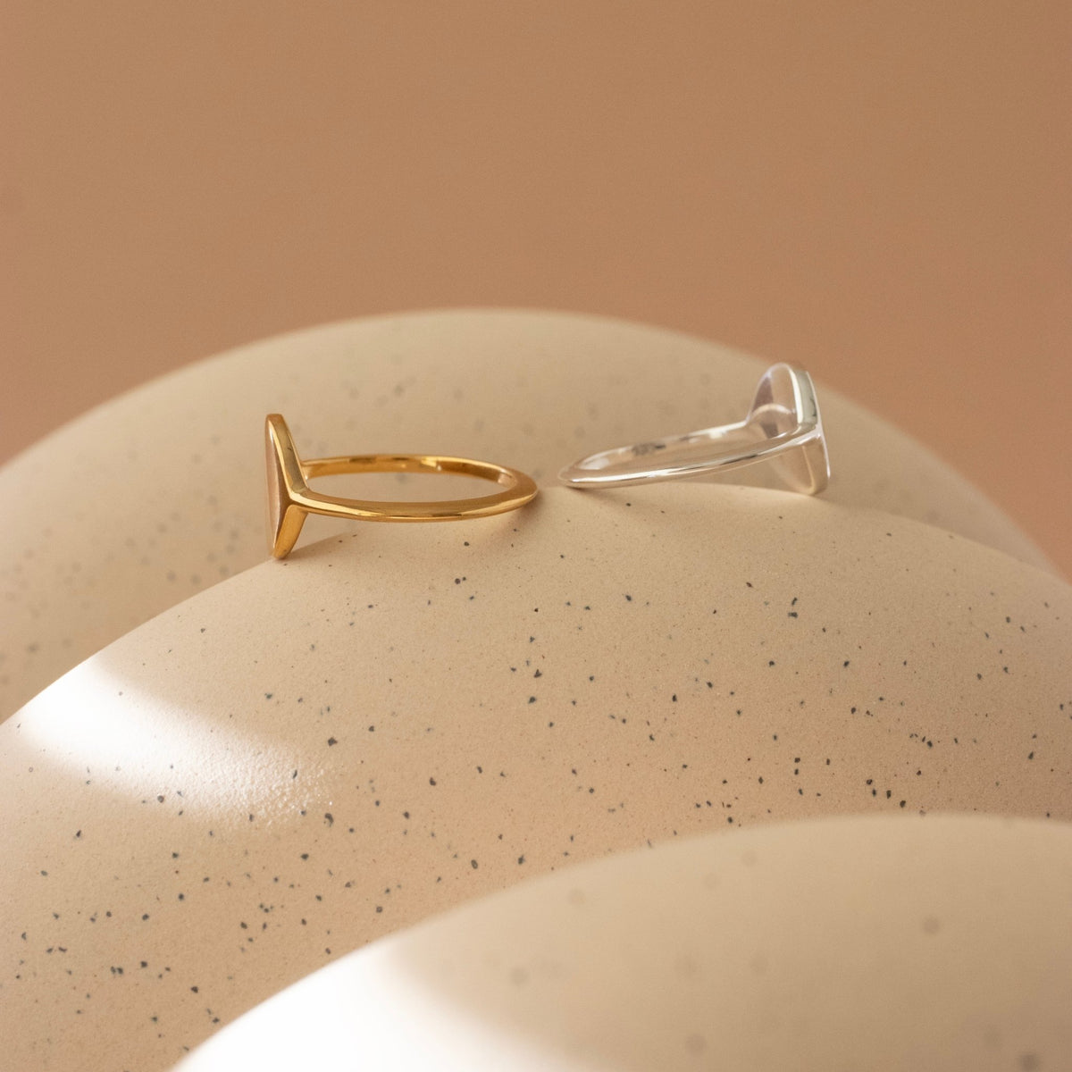 Poise Oval Signet RIng - SO PRETTY CARA COTTER