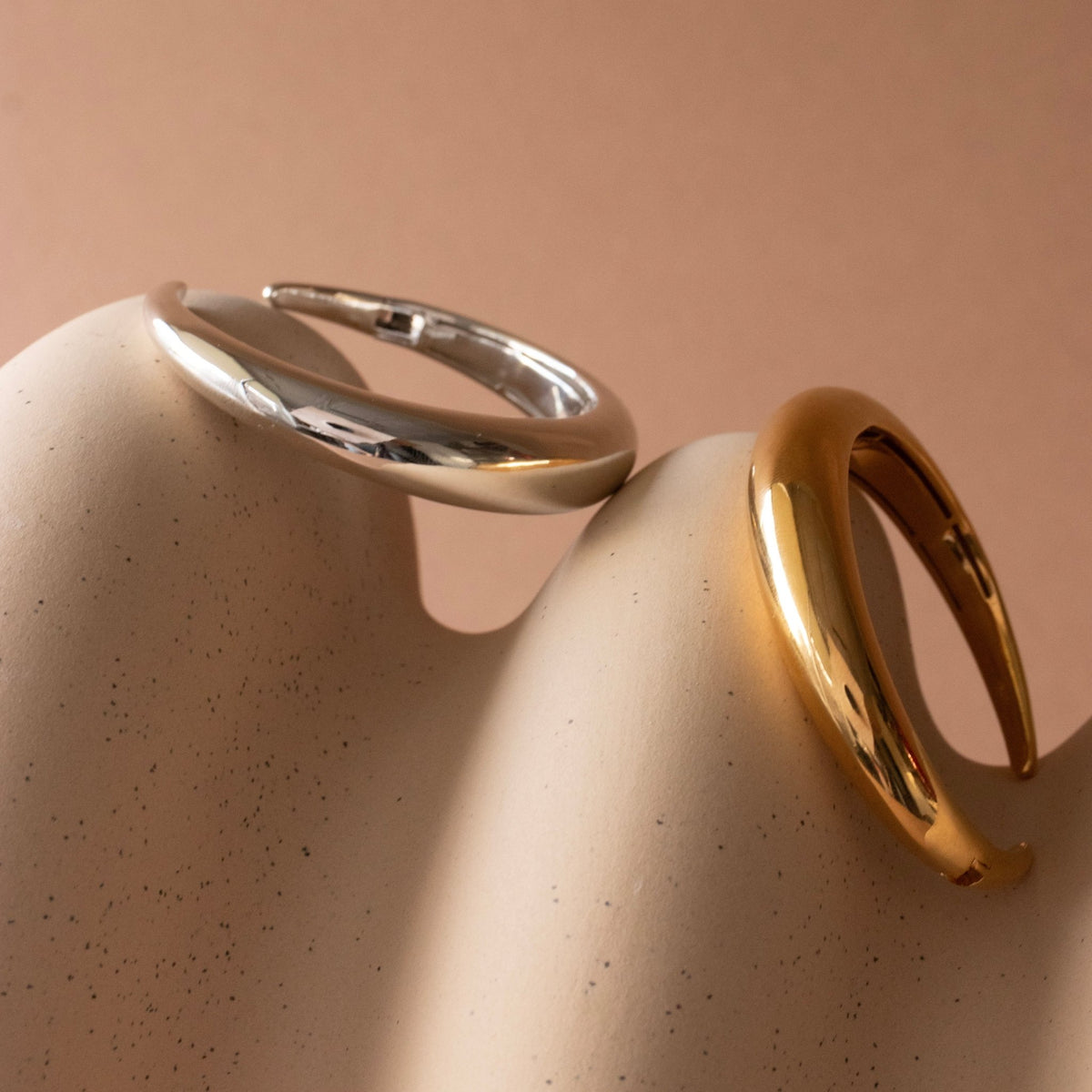 Poise Sculpted Cuff Bracelet - SO PRETTY CARA COTTER