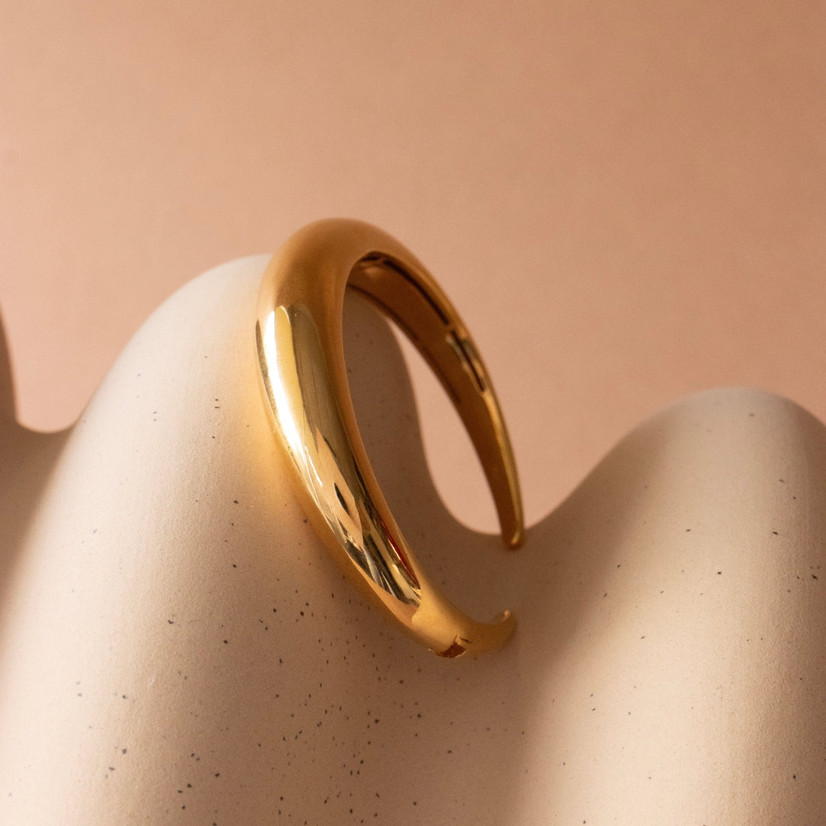 Poise Sculpted Cuff Bracelet - SO PRETTY CARA COTTER