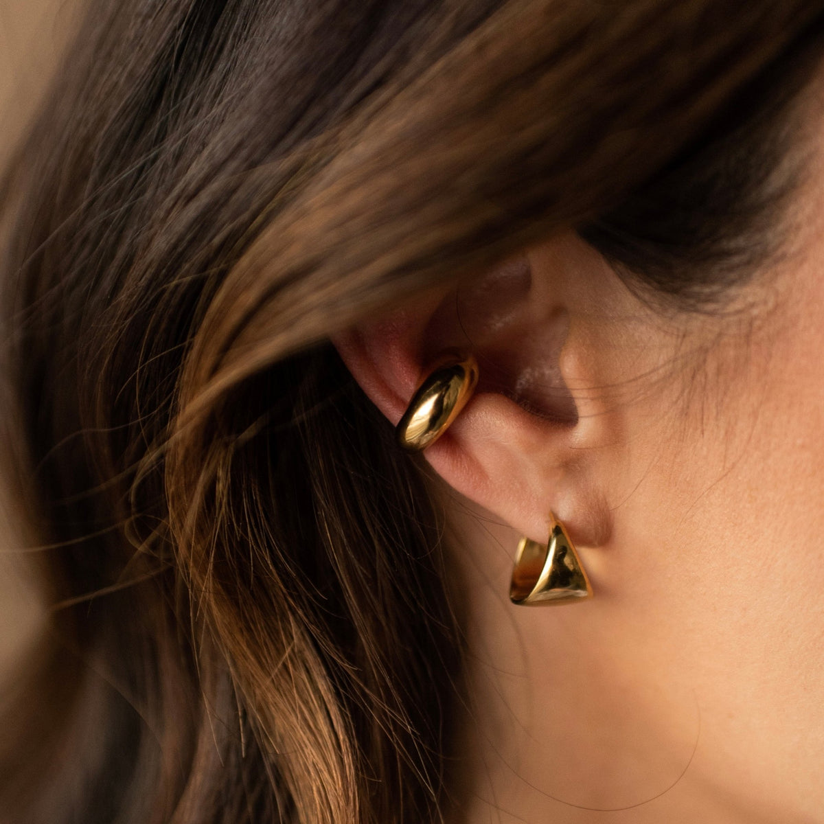 Poise Sculpted Ear Cuff - SO PRETTY CARA COTTER