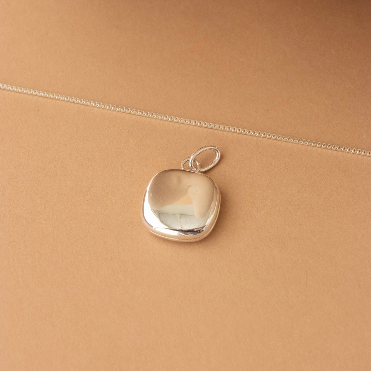 Poise Sculpted Square Locket - SO PRETTY CARA COTTER
