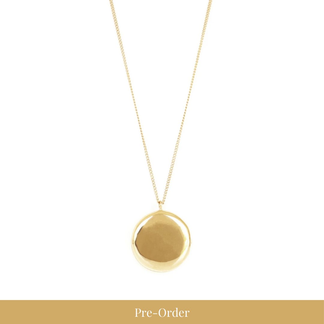 PRE - ORDER FRAICHE INSPIRE LOCKET NECKLACE - GOLD - SO PRETTY CARA COTTER