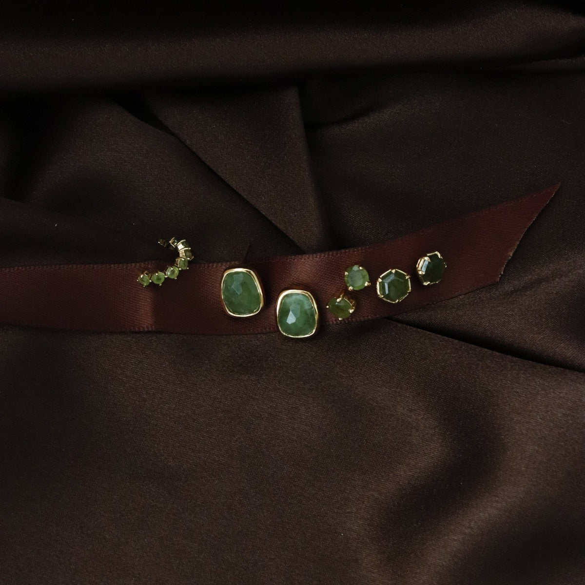 Scattered Love Ear Cuff - Juniper Vasonite - SO PRETTY CARA COTTER