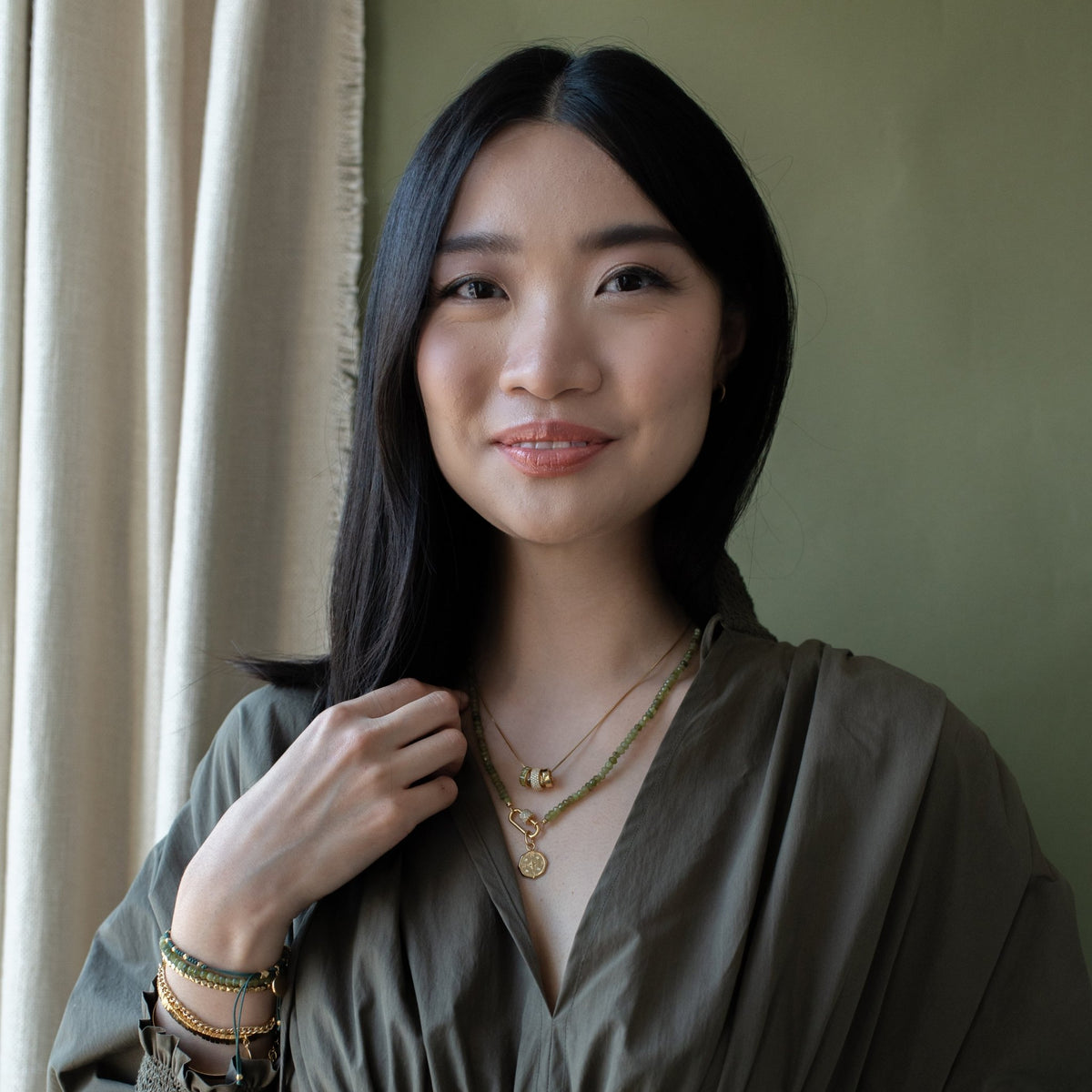 Scattered Love Ear Cuff - Juniper Vasonite - SO PRETTY CARA COTTER