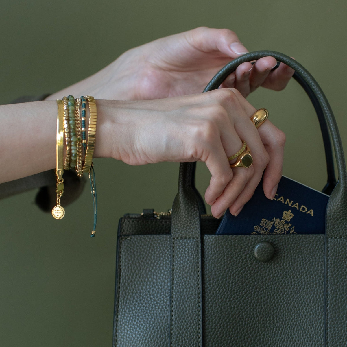 Scattered Love Ear Cuff - Juniper Vasonite - SO PRETTY CARA COTTER