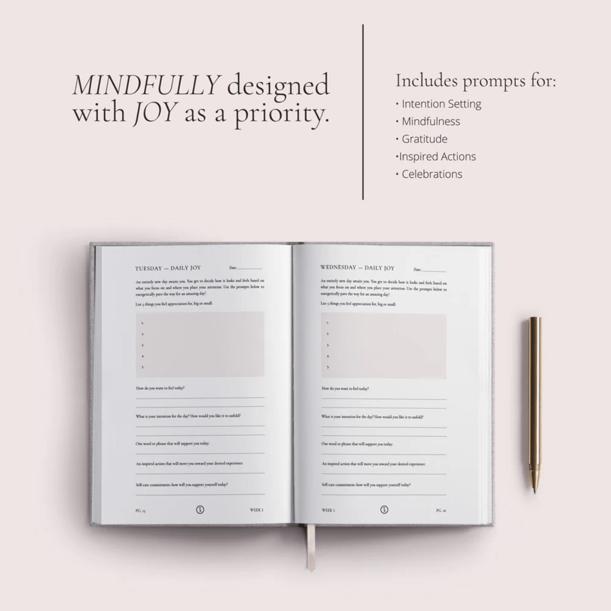 The Daily Joy Journal - SO PRETTY CARA COTTER