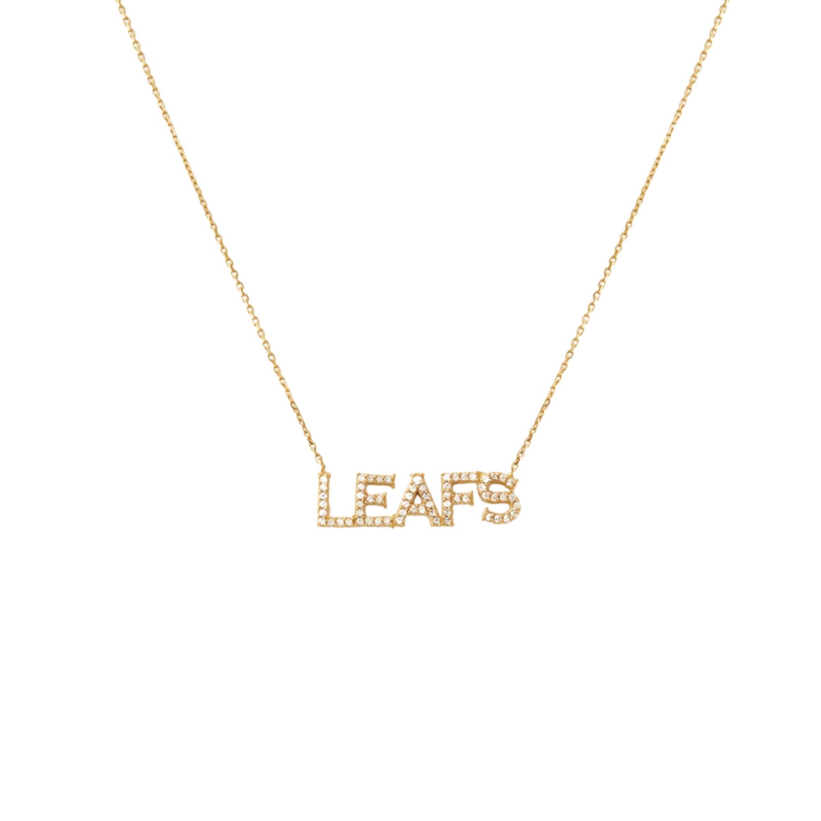 Toronto Maple Leafs Pavé Necklace - SO PRETTY CARA COTTER
