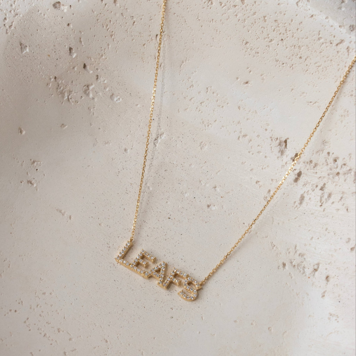 Toronto Maple Leafs Pavé Necklace - SO PRETTY CARA COTTER
