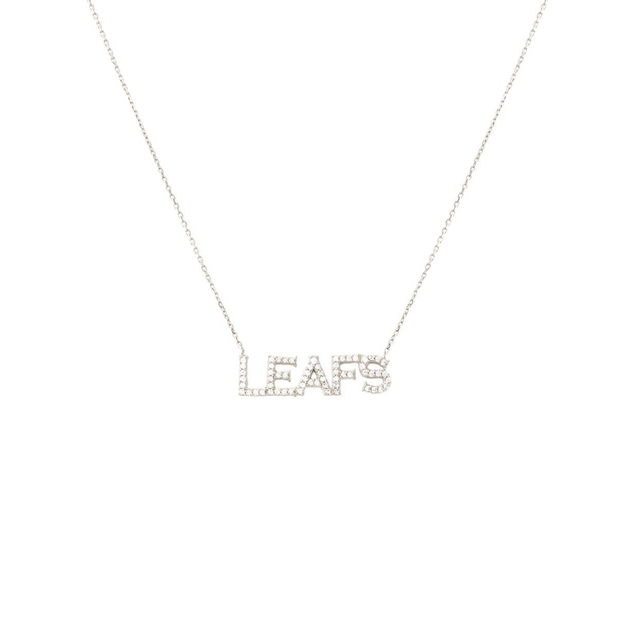 Toronto Maple Leafs Pavé Necklace - SO PRETTY CARA COTTER