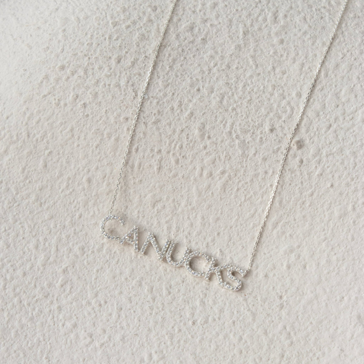 Vancouver Canucks Pavé Necklace - SO PRETTY CARA COTTER