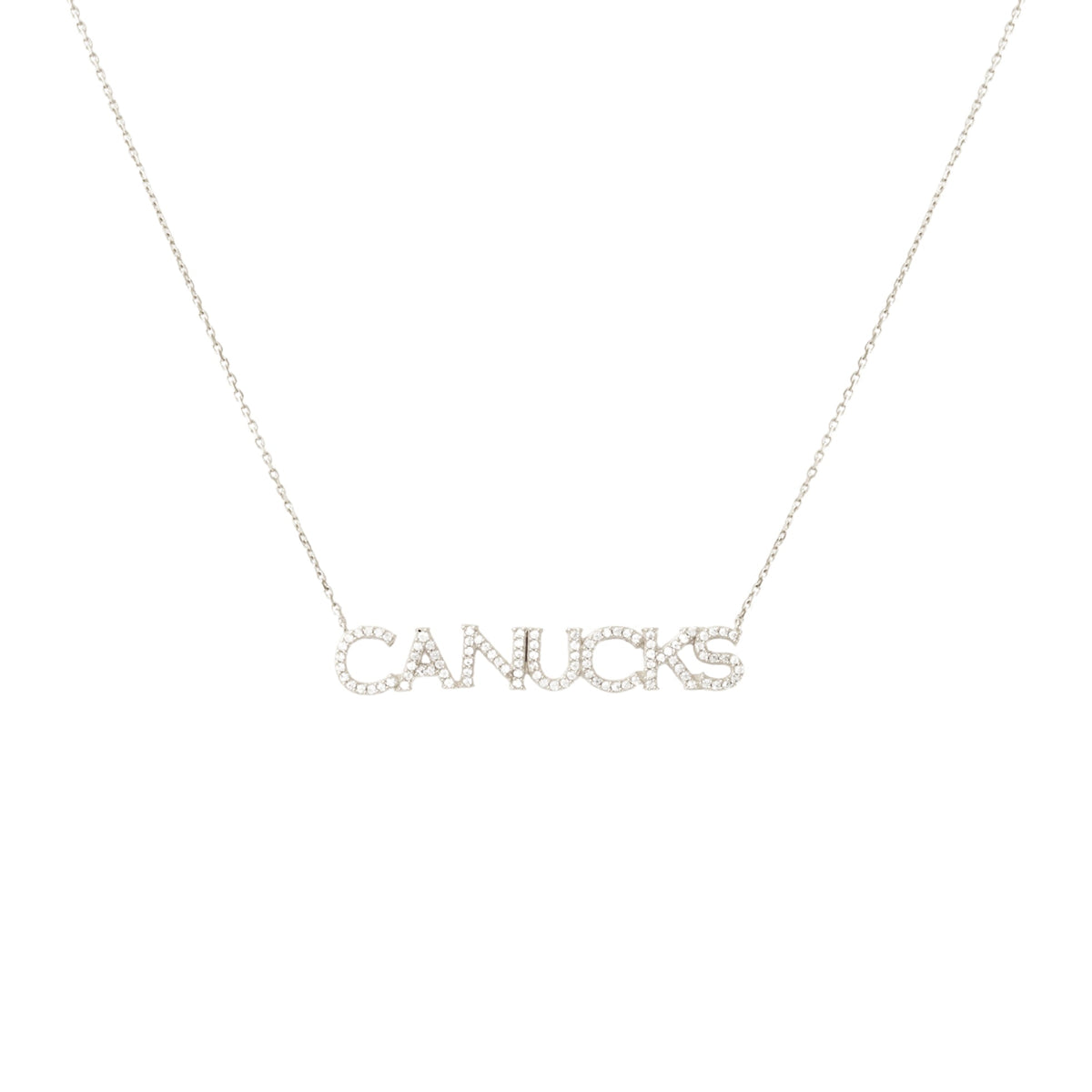 Vancouver Canucks Pavé Necklace - SO PRETTY CARA COTTER