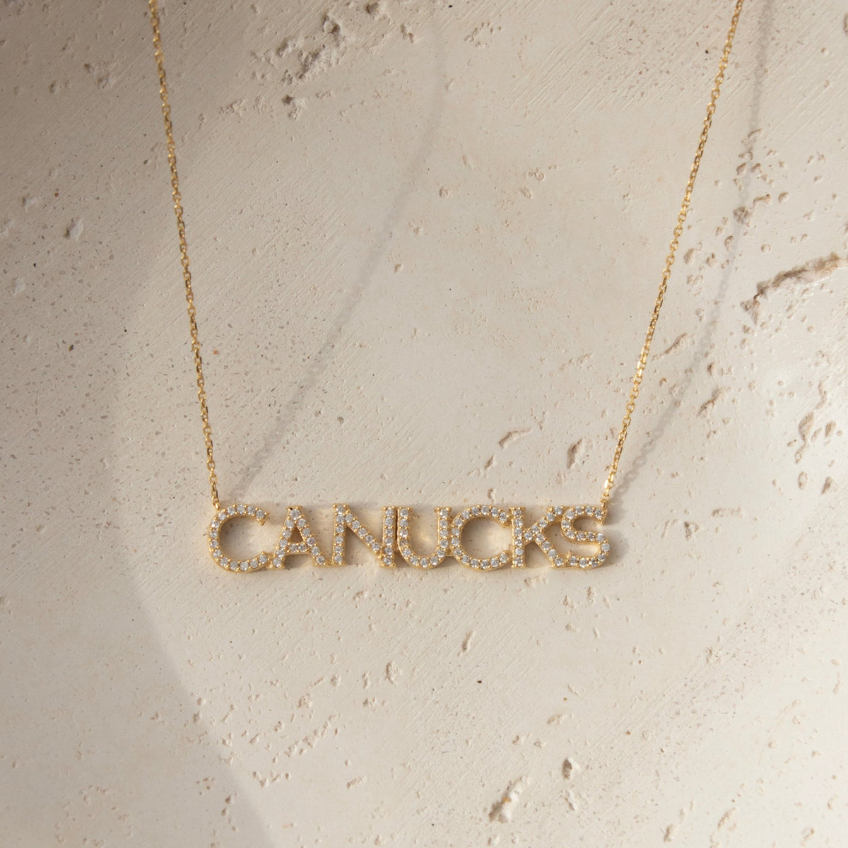 Vancouver Canucks Pavé Necklace - SO PRETTY CARA COTTER