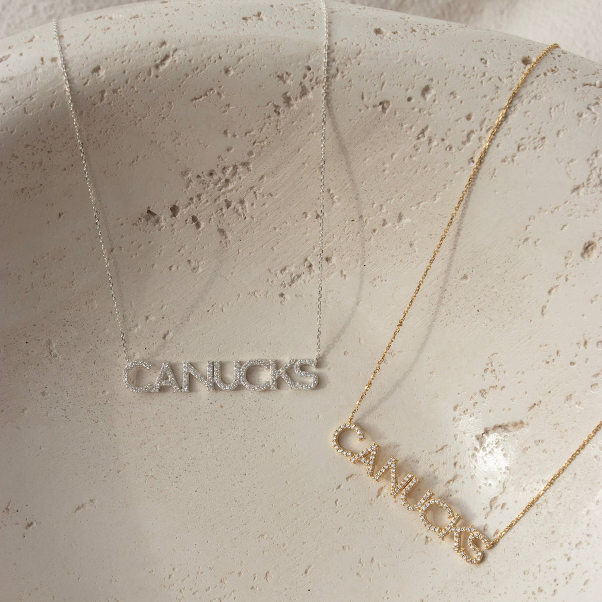 Vancouver Canucks Pavé Necklace - SO PRETTY CARA COTTER
