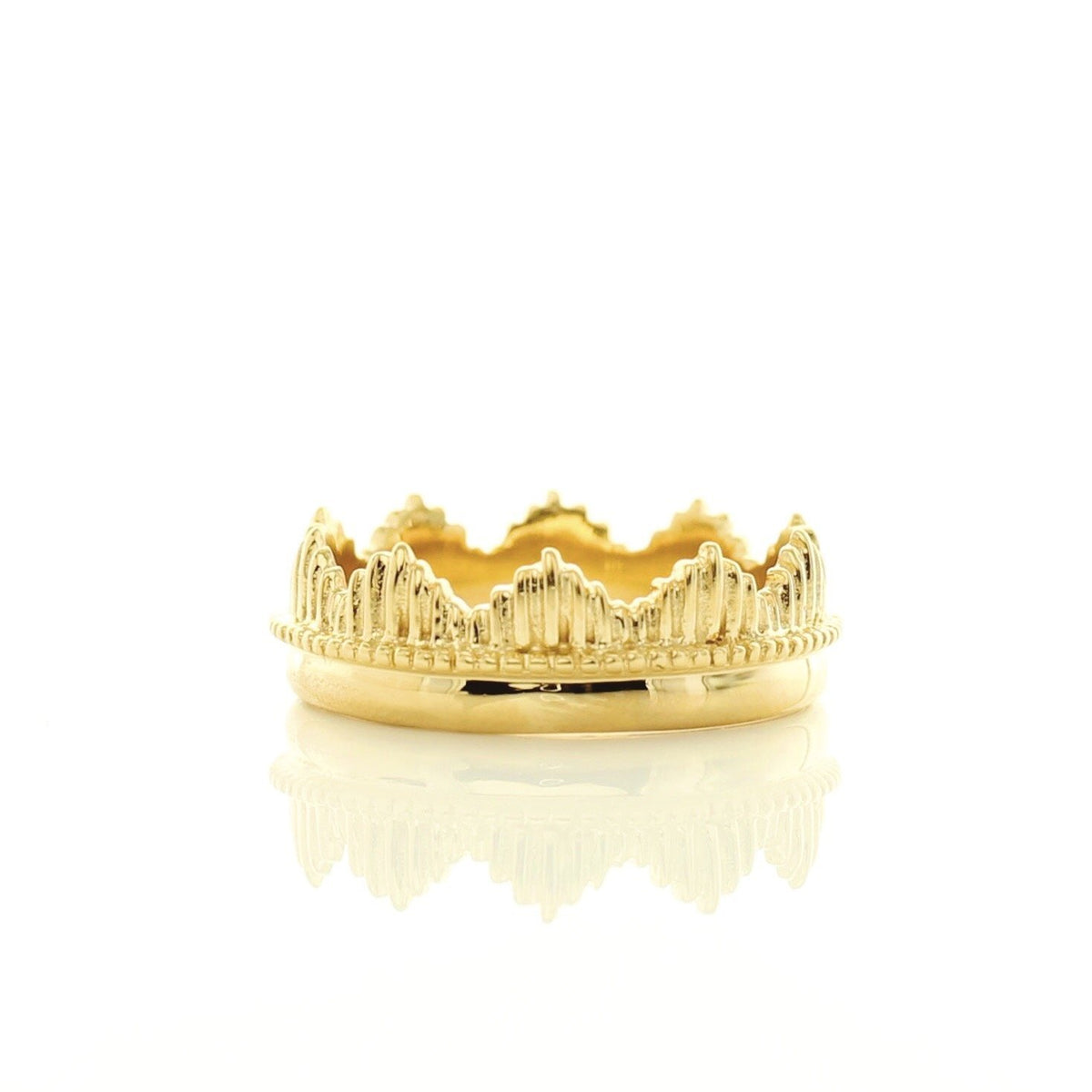 BELIEVE SOLEIL CROWN RING - GOLD - SO PRETTY CARA COTTER