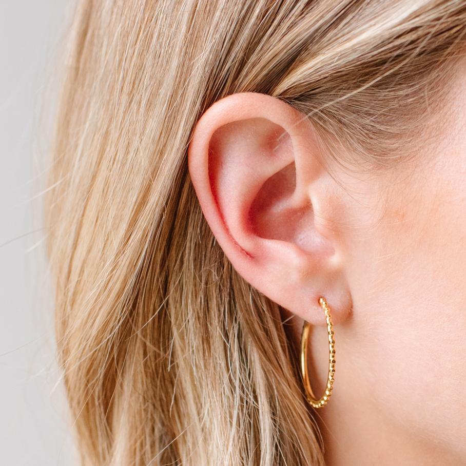 BELIEVE SOLEIL HOOPS - GOLD - SO PRETTY CARA COTTER