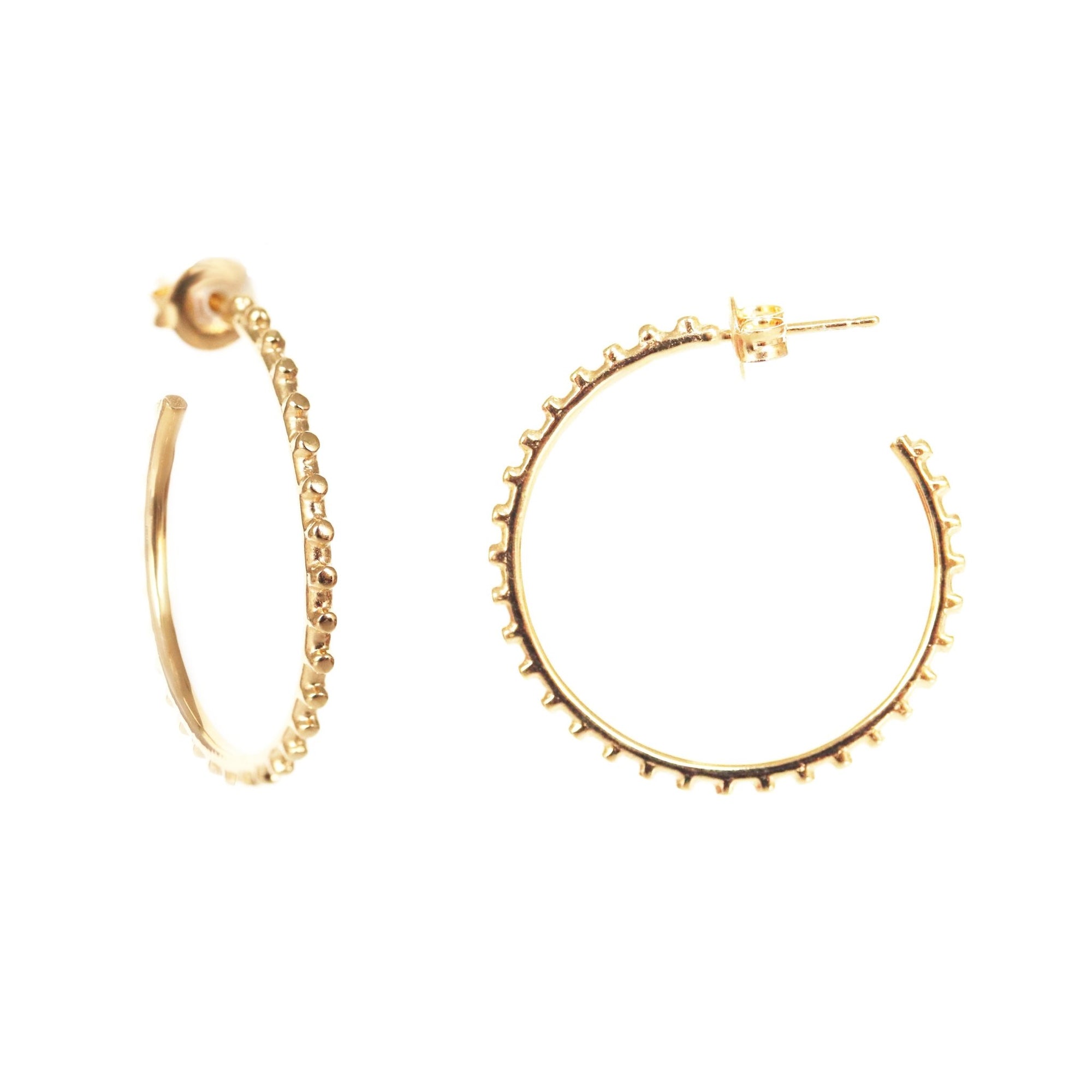 BELIEVE SOLEIL HOOPS - GOLD - SO PRETTY CARA COTTER