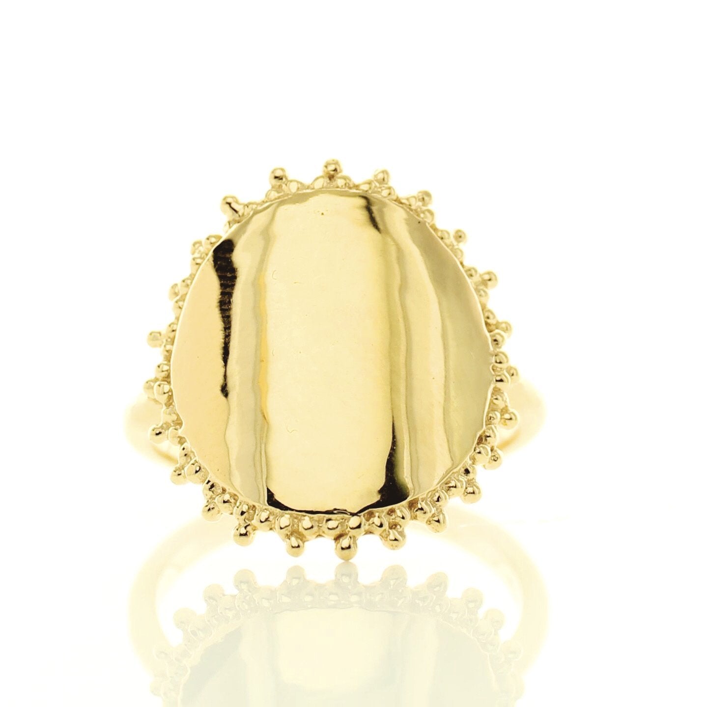 BELIEVE SOLEIL RING - GOLD - SO PRETTY CARA COTTER