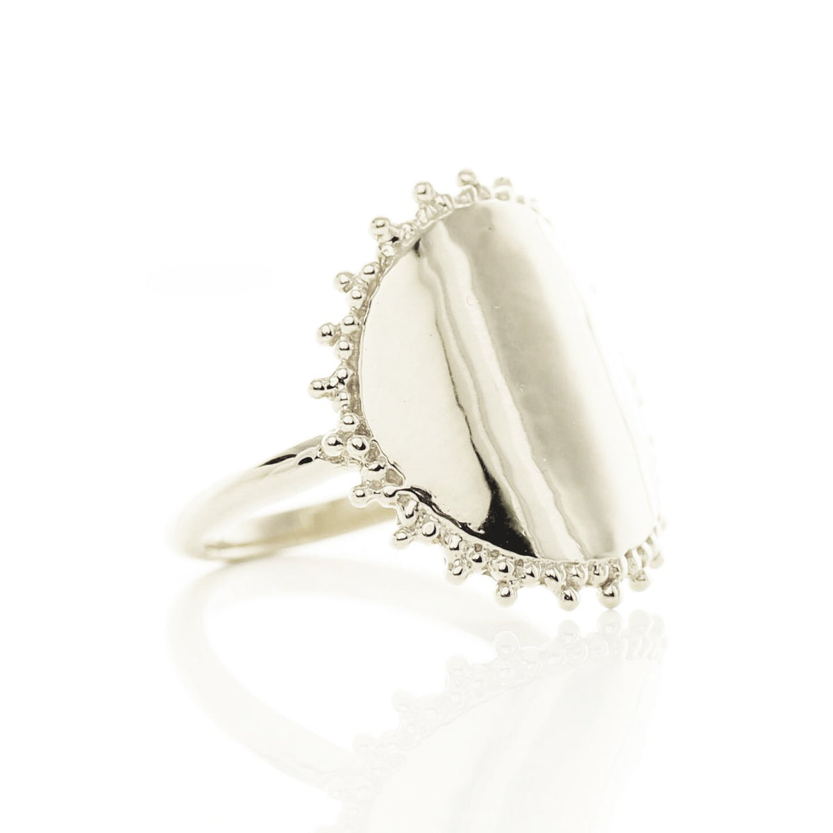 BELIEVE SOLEIL RING - SILVER - SO PRETTY CARA COTTER