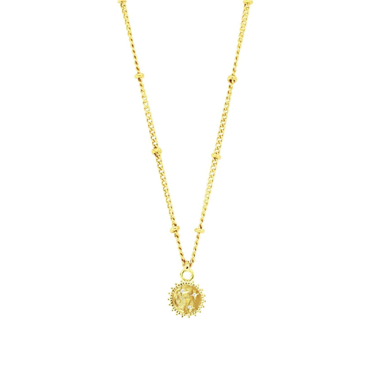 BELIEVE SOLEIL STAR ICON - CUBIC ZIRCONIA &amp; GOLD - SO PRETTY CARA COTTER